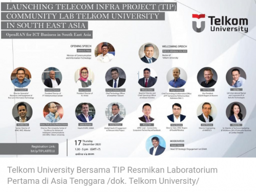 Telkom University Bersama TIP Resmikan Laboratorium Pertama di Asia Tenggara